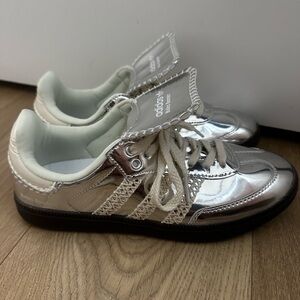 Adidas Wales Bonner Samba Metallic Silver
